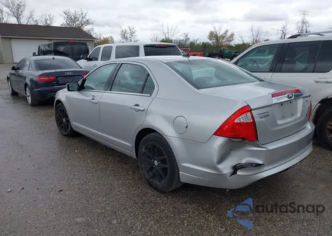 2011 Ford Fusion Sel from USA, damaged, VIN 3FAHP0JA7BR344763